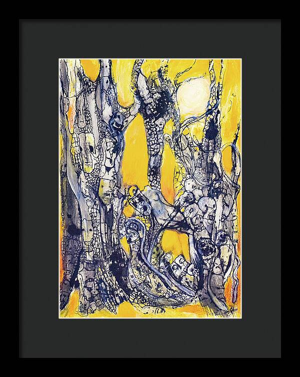 Secrets of the Yellow Moon series, 6 - Framed Print