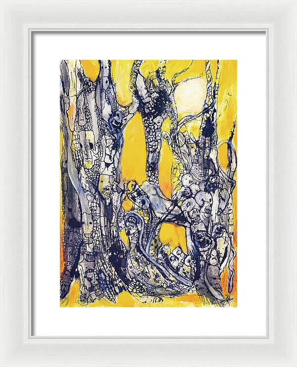 Secrets of the Yellow Moon series, 6 - Framed Print