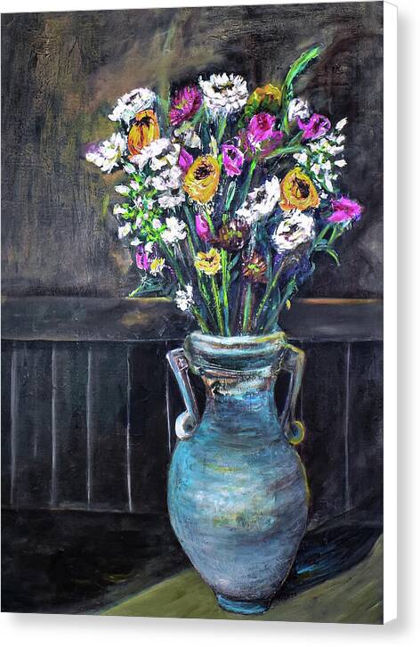 A Touch of Orange - Canvas Print