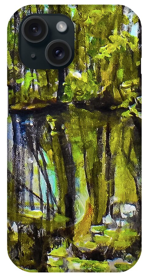 Creek, after Rain -original in private collection - Phone Case