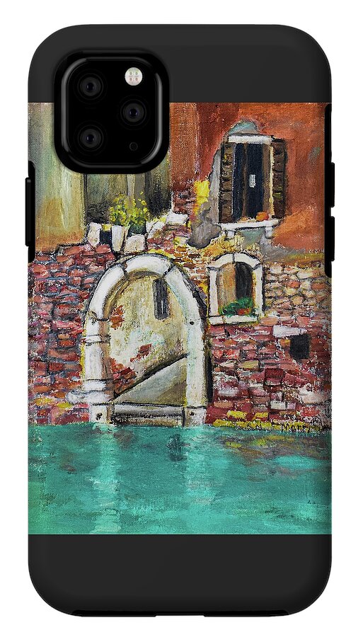 Entrance in Venice Italy - Phone Case
