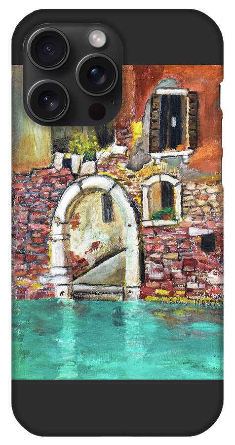 Entrance in Venice Italy - Phone Case
