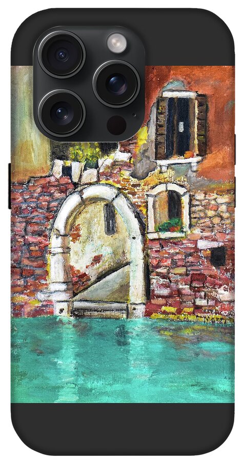 Entrance in Venice Italy - Phone Case