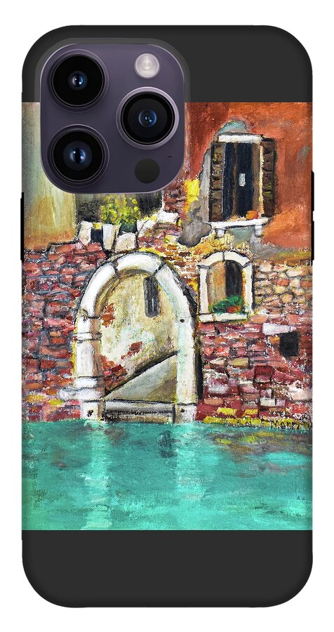 Entrance in Venice Italy - Phone Case