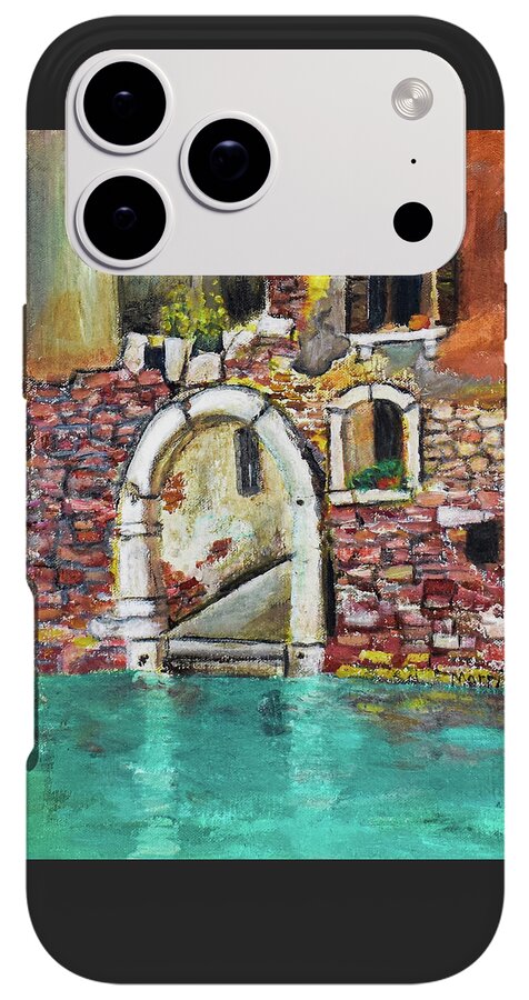 Entrance in Venice Italy - Phone Case