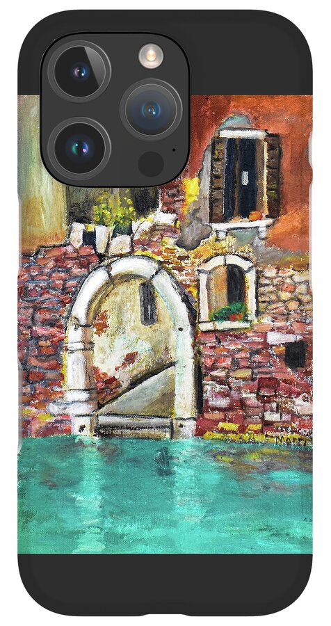 Entrance in Venice Italy - Phone Case
