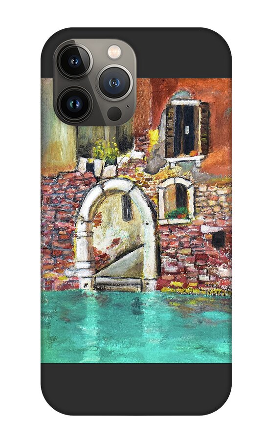 Entrance in Venice Italy - Phone Case