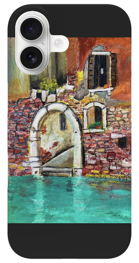 Entrance in Venice Italy - Phone Case