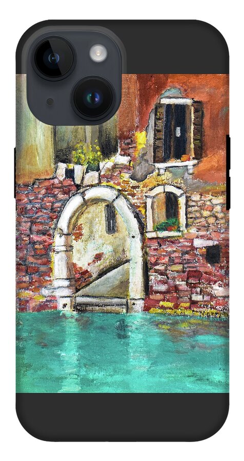 Entrance in Venice Italy - Phone Case