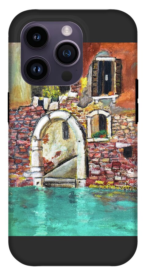 Entrance in Venice Italy - Phone Case