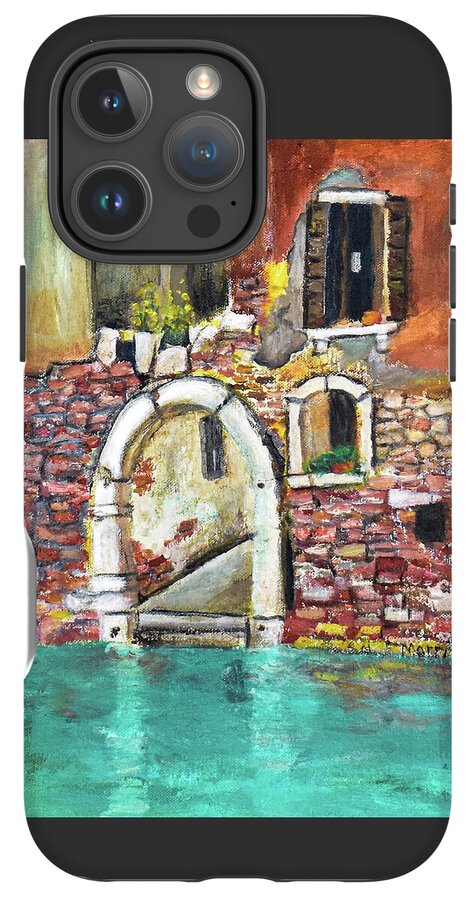 Entrance in Venice Italy - Phone Case