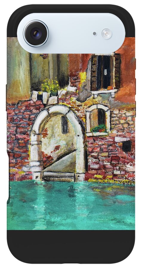 Entrance in Venice Italy - Phone Case