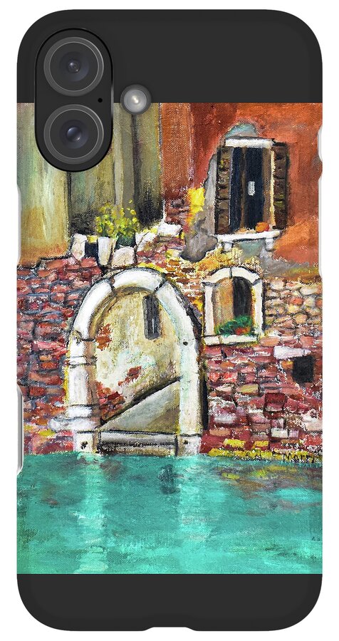 Entrance in Venice Italy - Phone Case