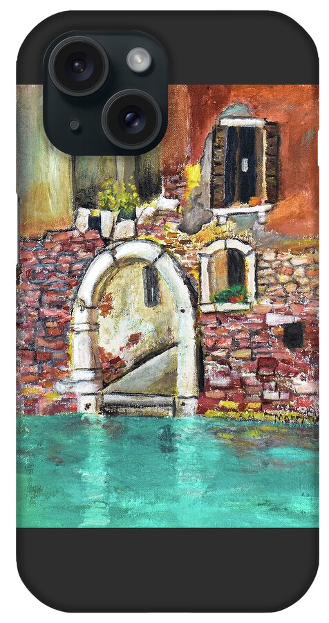 Entrance in Venice Italy - Phone Case