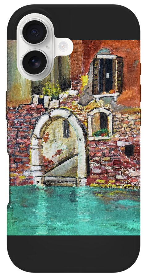Entrance in Venice Italy - Phone Case
