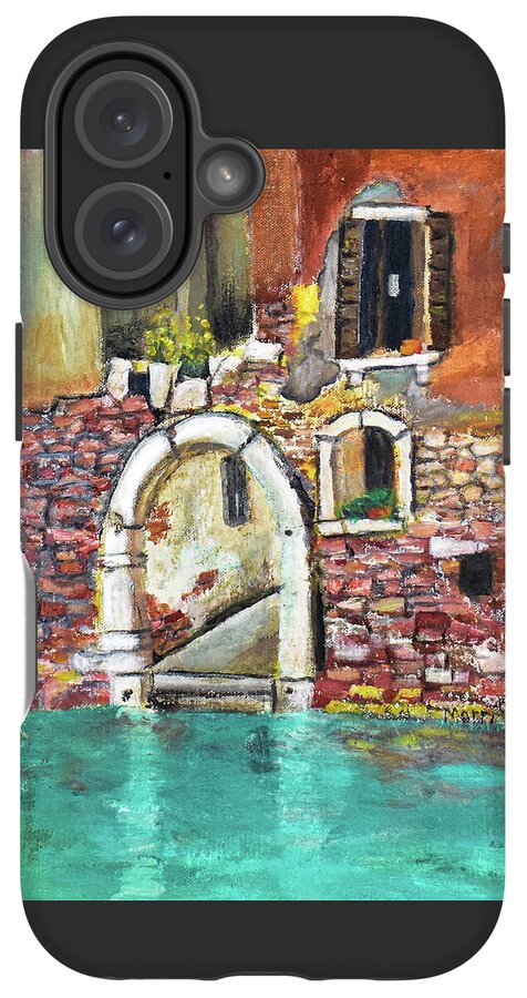 Entrance in Venice Italy - Phone Case