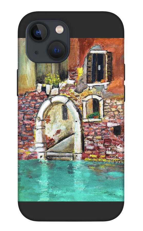 Entrance in Venice Italy - Phone Case