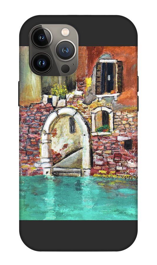 Entrance in Venice Italy - Phone Case