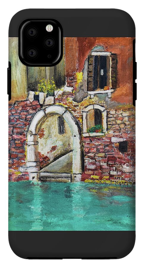 Entrance in Venice Italy - Phone Case