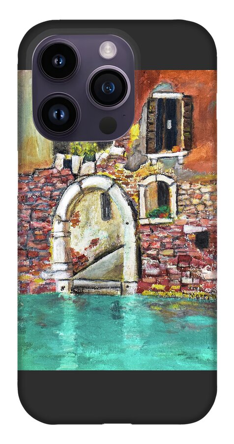 Entrance in Venice Italy - Phone Case
