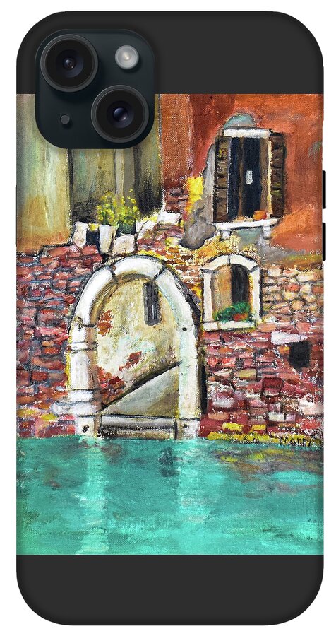 Entrance in Venice Italy - Phone Case