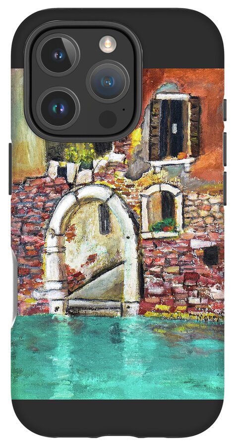 Entrance in Venice Italy - Phone Case