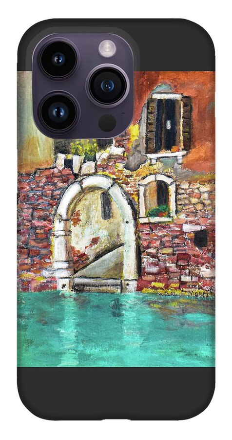Entrance in Venice Italy - Phone Case