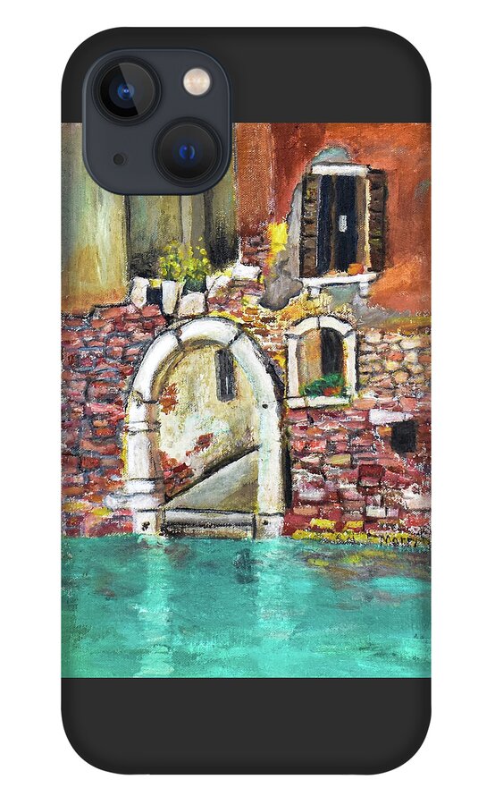 Entrance in Venice Italy - Phone Case