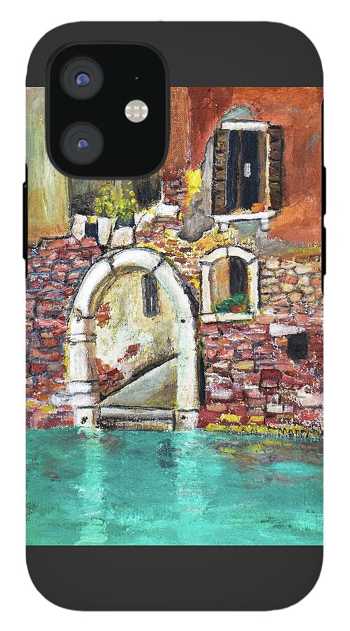 Entrance in Venice Italy - Phone Case