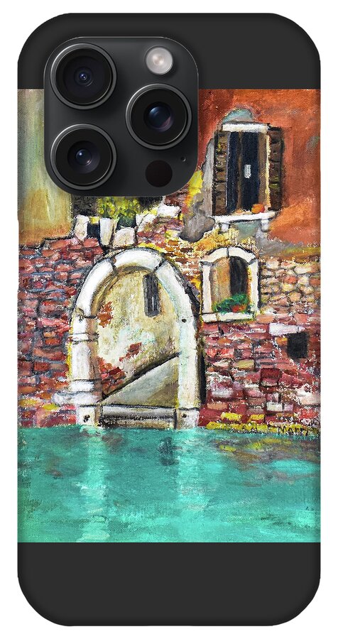 Entrance in Venice Italy - Phone Case