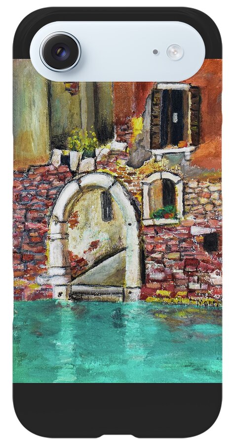 Entrance in Venice Italy - Phone Case