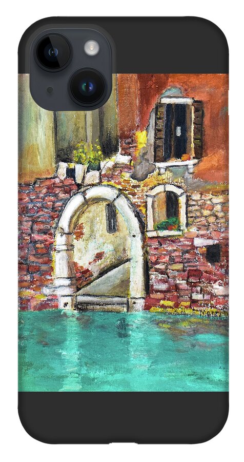 Entrance in Venice Italy - Phone Case