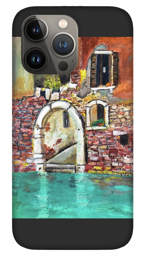 Entrance in Venice Italy - Phone Case
