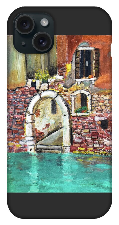 Entrance in Venice Italy - Phone Case