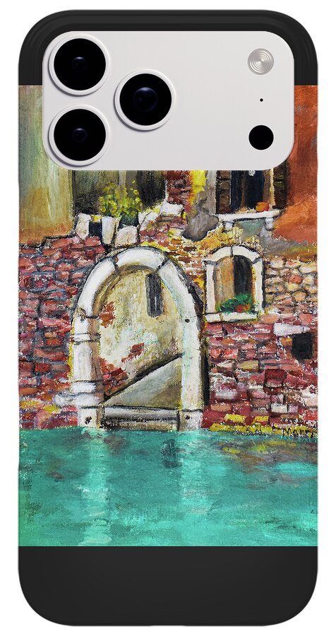 Entrance in Venice Italy - Phone Case