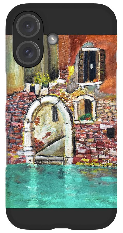 Entrance in Venice Italy - Phone Case