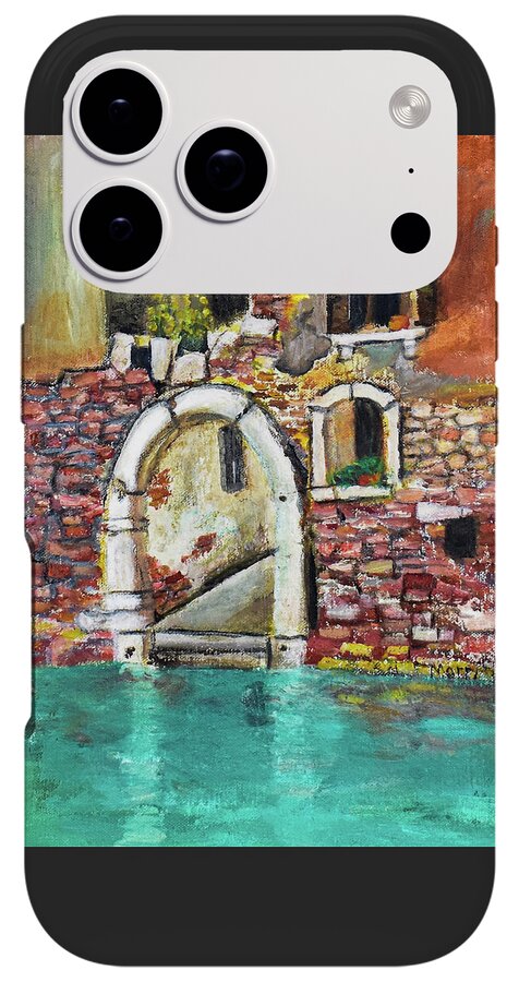 Entrance in Venice Italy - Phone Case