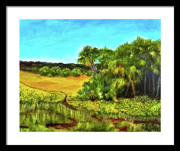Florida Wildflowers, #1 - Framed Print