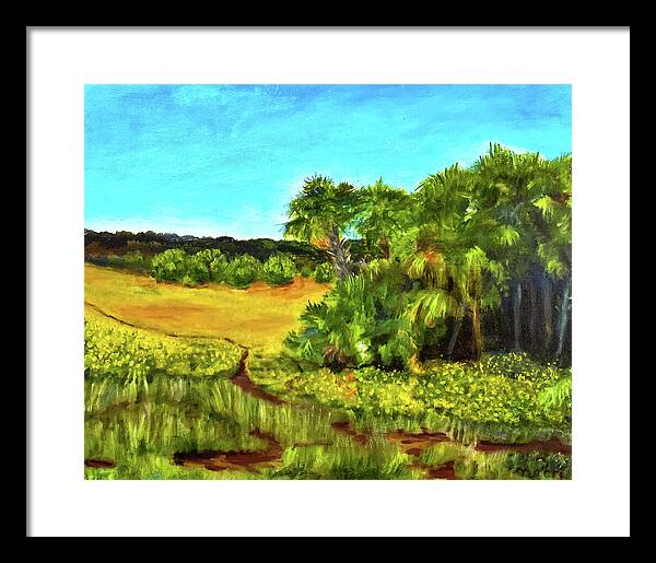 Florida Wildflowers, #1 - Framed Print