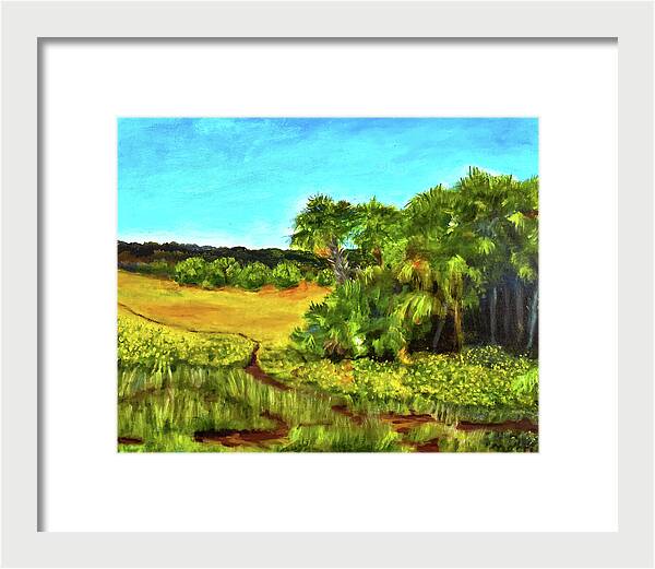 Florida Wildflowers, #1 - Framed Print