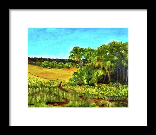 Florida Wildflowers, #1 - Framed Print
