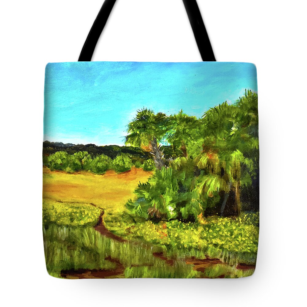 Florida Wildflowers, #1 - Tote Bag