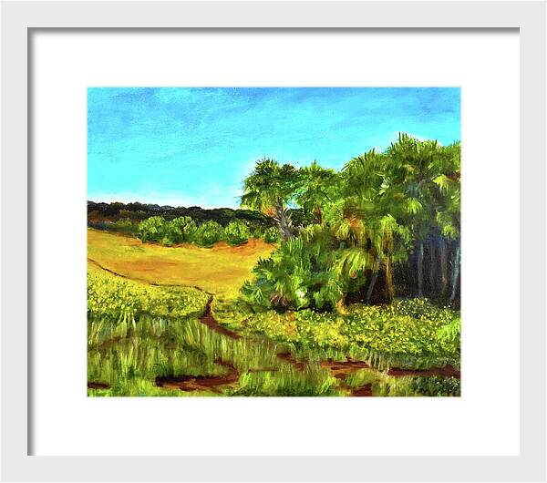 Florida Wildflowers, #1 - Framed Print