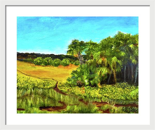 Florida Wildflowers, #1 - Framed Print