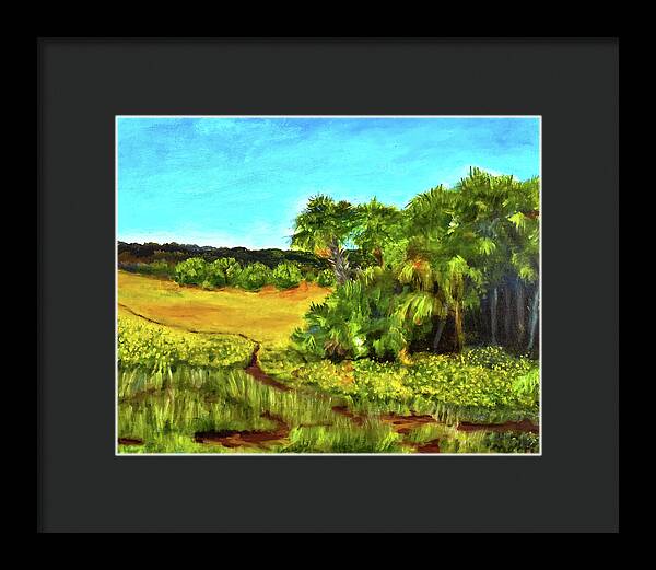 Florida Wildflowers, #1 - Framed Print