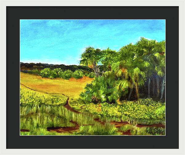 Florida Wildflowers, #1 - Framed Print
