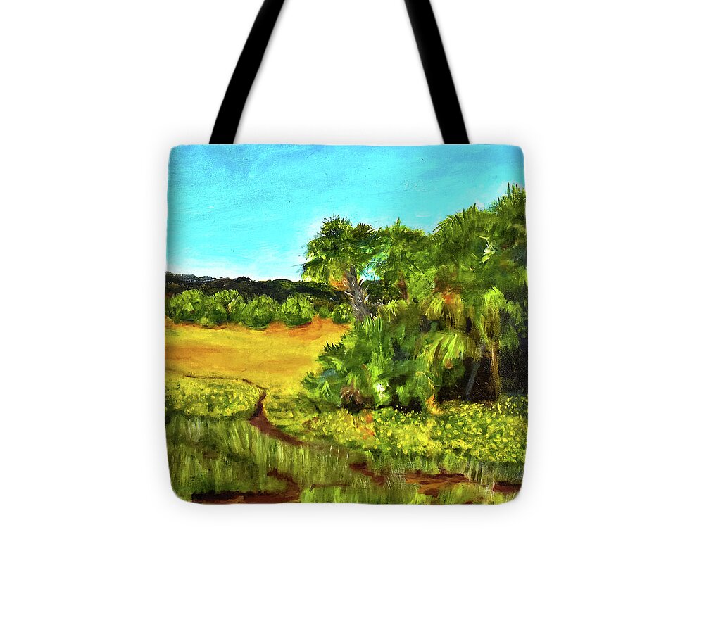 Florida Wildflowers, #1 - Tote Bag