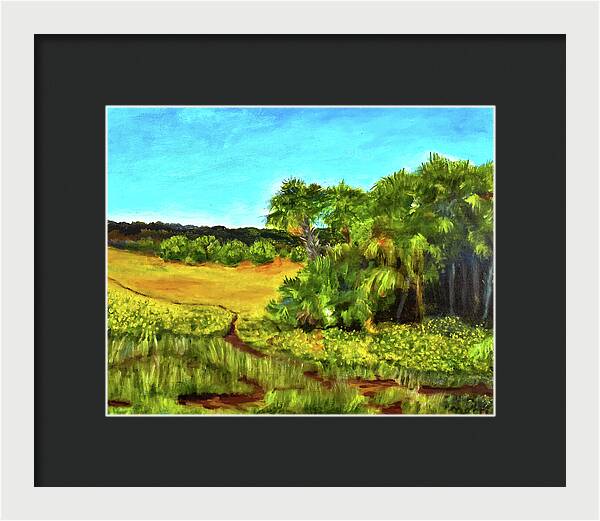 Florida Wildflowers, #1 - Framed Print