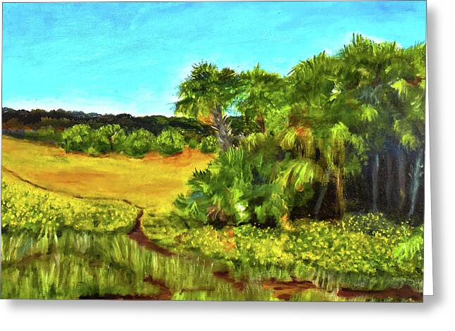 Florida Wildflowers, #1 - Artisan Card