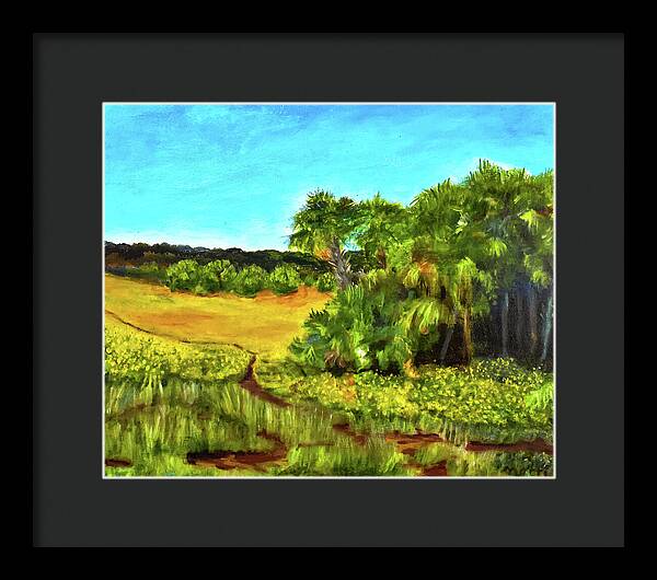 Florida Wildflowers, #1 - Framed Print